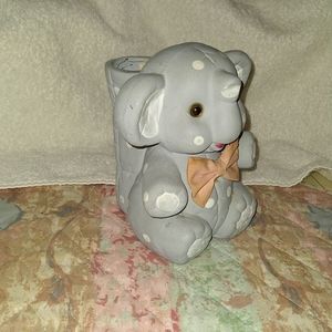 Vase shaped like an elephant